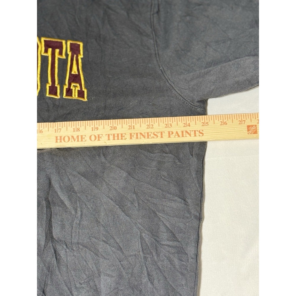 Men's XL Colosseum Gray Crew Minnesota Golden Gophers Brand New - Picture 5 of 6
